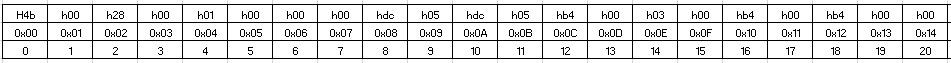 DNA Data in a Row in the Excel Sheet